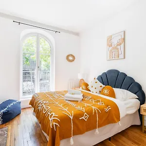  Appartement 2 Pieces Refait Neuf Metro Jaures - 19 - 4p - Flat-guest